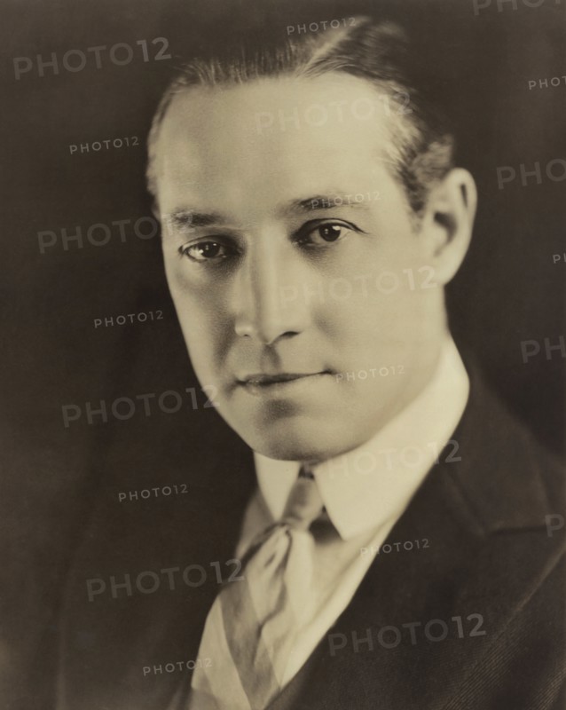 Elliott Dexter, Publicity Portrait for the Silent Film, "Something to Think About", Paramount Pictures, 1920