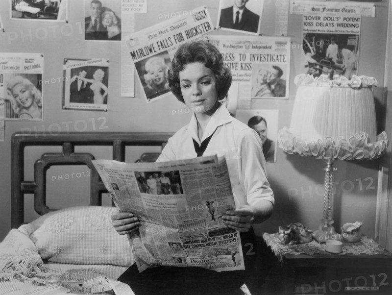 Betsy Drake, on-set of the Film, "Will Success Spoil Rock Hunter?", 20th Century-Fox, 1957