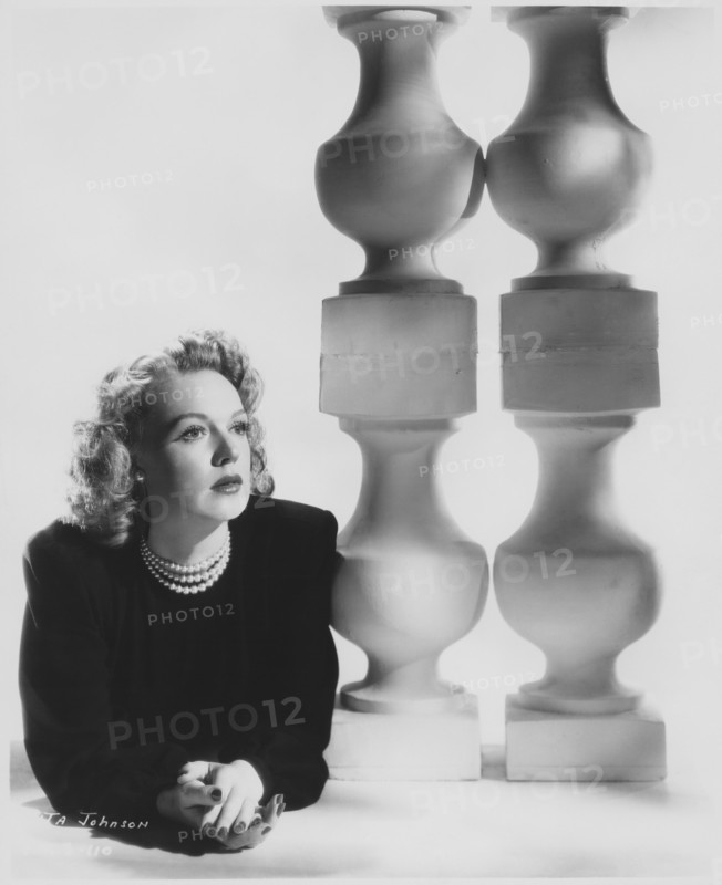 Rita Johnson, Publicity Portrait for the Film, "Pardon my Past", Columbia Pictures, 1945