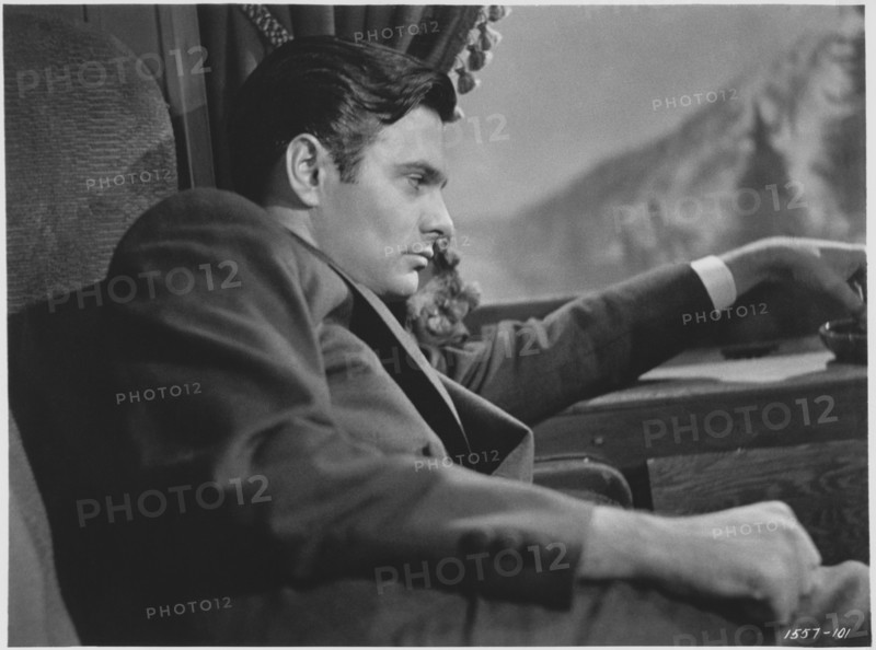 Louis Jourdan, on-set of the Film, "Letter from an Unknown Woman", Universal Pictures, 1948