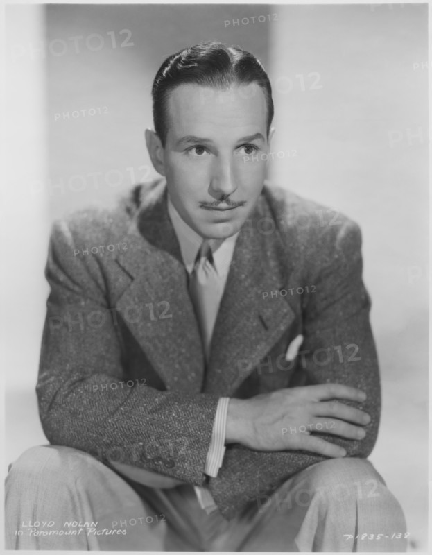 Actor Lloyd Nolan, Publicity Portrait, Paramount Pictures, 1939