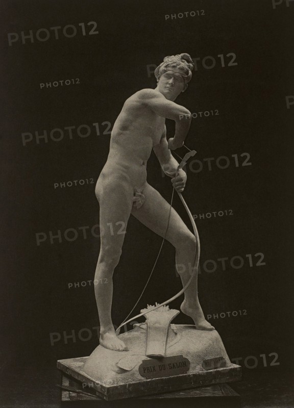 Sarpedon, Photogravure Print from the Original Sculpture by Charles Octave Levy, The Masterpieces of French Art by Louis Viardot, Published by Gravure Goupil et Cie, Paris, 1882, Gebbie & Co., Philadelphia, 1883