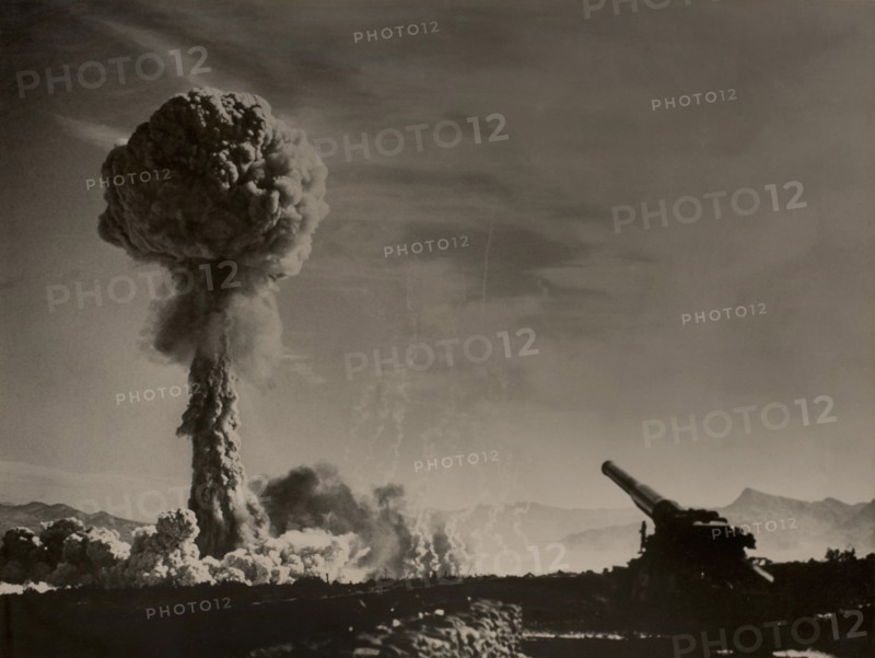 Atomic Cannon (Nuclear Artillery), Official U.S. Army photograph, 1950