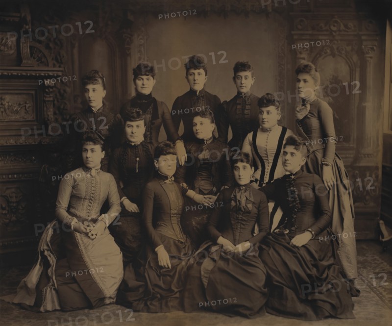 Portrait of A Group of Young Adult Women, c. 1900