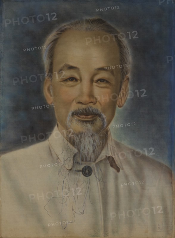 Ho Chi Minh (1890-1969), Vietnamese Nationalist Leader, Portrait
