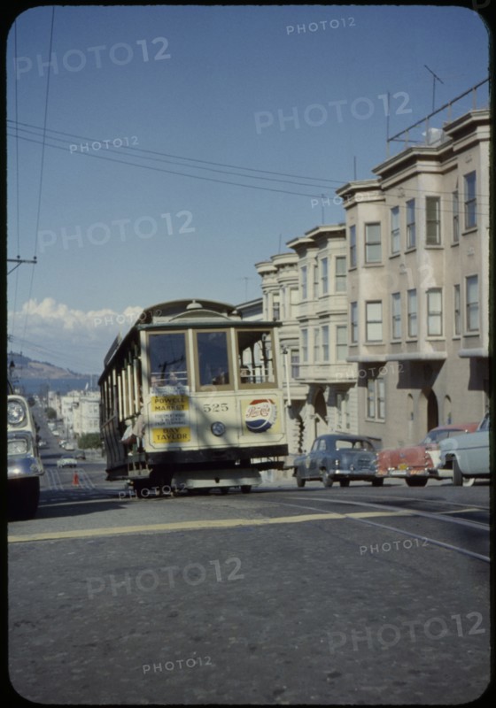 Cable Car, San Francisco, California, USA, 1957