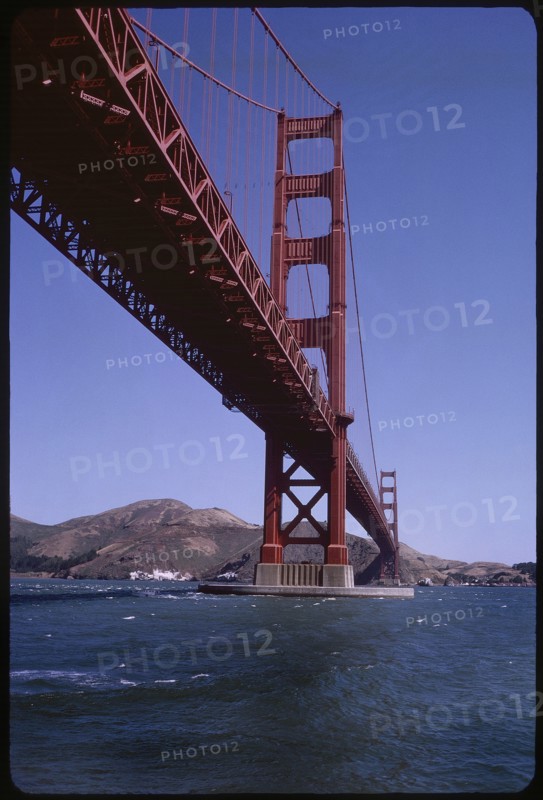 Golden Gate Bridge, San Francisco, California, USA, 1963