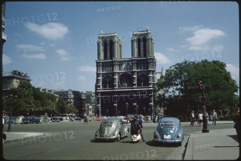 Notre Dame, Paris, France, 1961