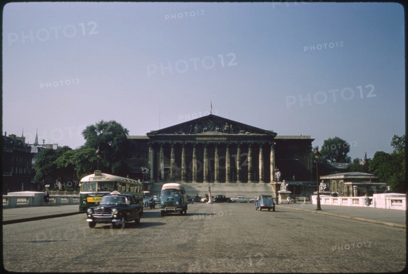 Palais Bourbon, French National Assembly, Paris, France, 1961