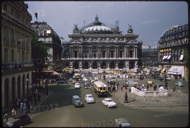 Opéra Garnier, Place de l'Opéra, Paris, France, 1961
