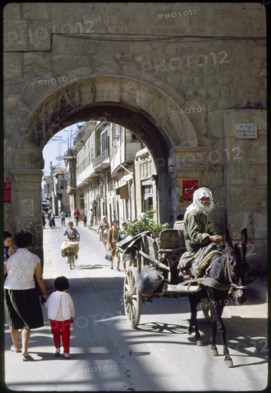 Straight Street Scene, Damascus, Syria, 1966