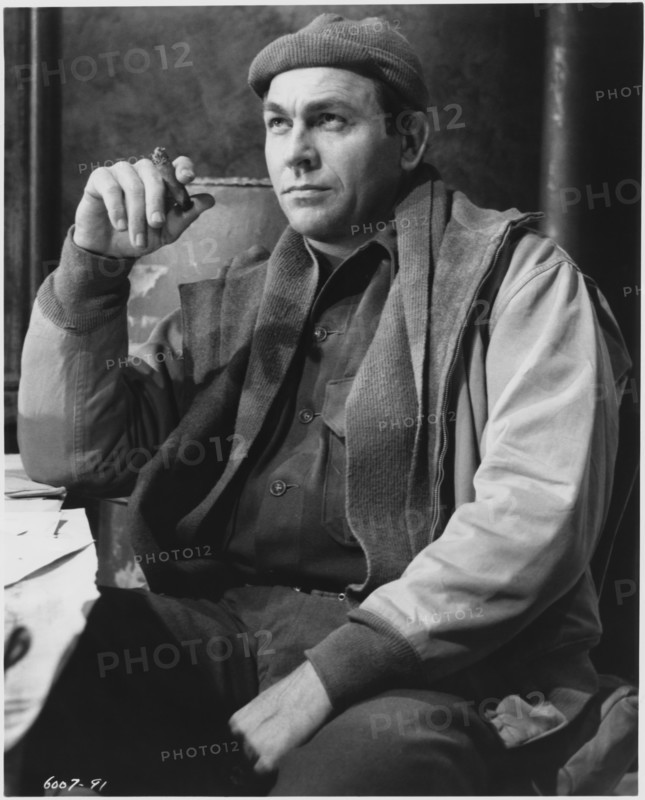 Howard Keel, on-set of the Film, "Armored Command", Allied Artists, 1961