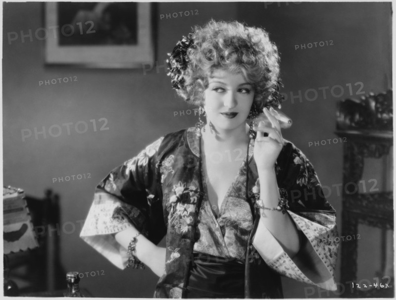 Doris Kenyon, on-set of the Silent Film, "The Hawk's Nest", First National Pictures, 1926
