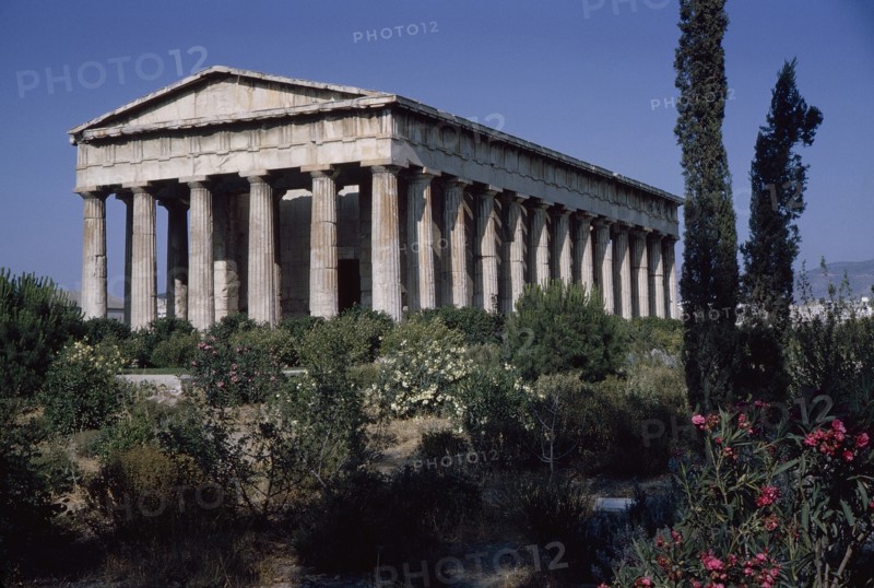 Temple of Hephaestus, Athens, Greece, 1962