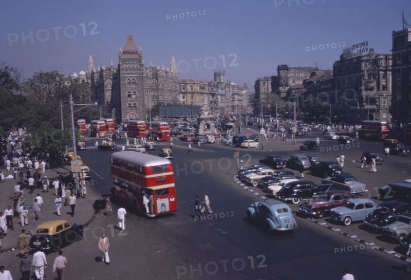 Street Scene, Bombay, India, 1962