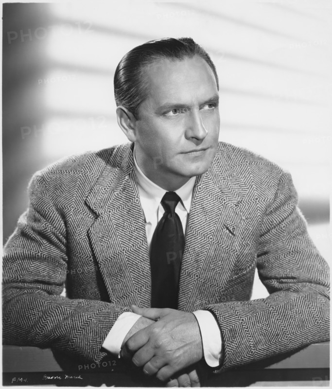 Fredric March, Publicity Portrait for the Film, "Tomorrow the World", United Artists, 1944