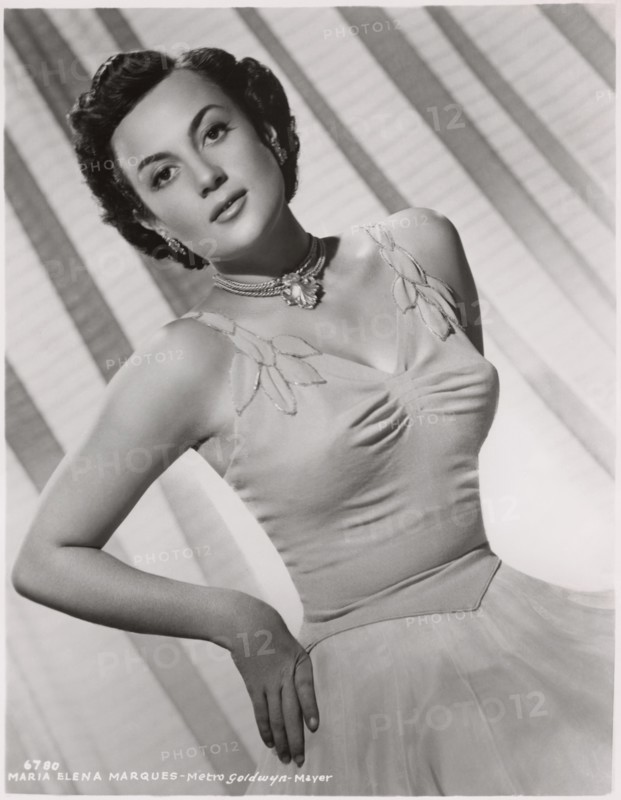 Maria Elena Marques, Publicity Portrait for the Film, "Across the Wide Missouri", Loew's Inc./MGM, 1951