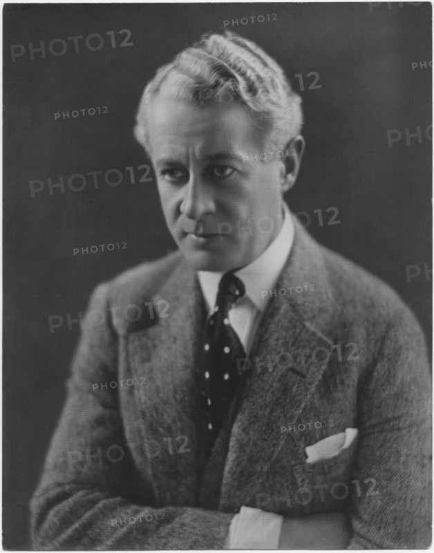 Actor Edward Martindel, Head and Shoulders Publicity Portrait, 1920's