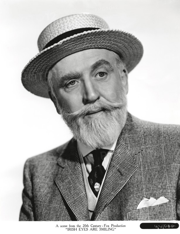 Monty Woolley, Publicity Portrait for the Film, "Irish Eyes are Smiling", 20th Century Fox, 1944