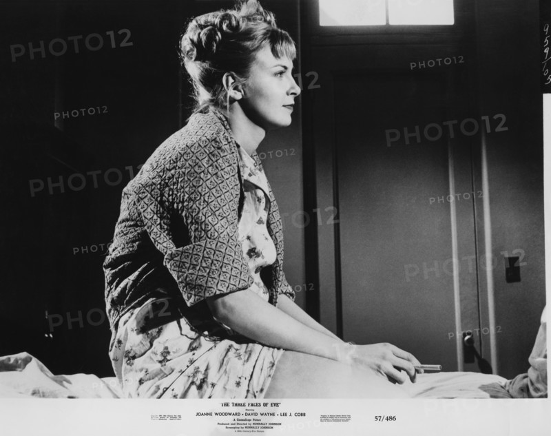Joanne Woodward, Publicity Portrait, on-set of the Film, "The Three Faces of Eve", 20th Century Fox, 1957