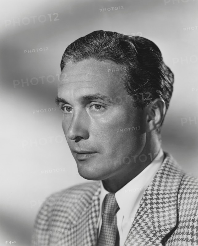 Actor Carleton Young, Publicity Portrait, 1945