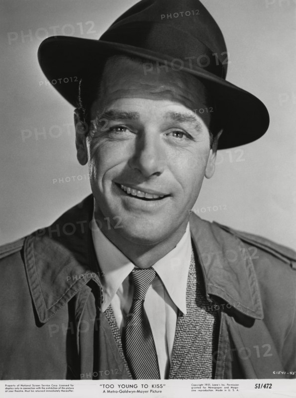 Gig Young, Publicity Portrait for the Film, "Too Young to Kiss", MGM, 1951