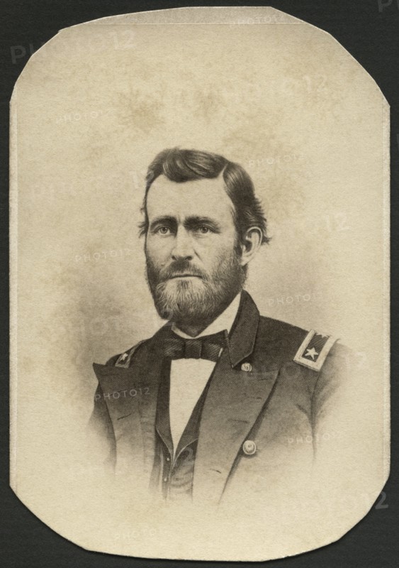 Ulysses S. Grant (1822-1885), 18th President of the United States, Portrait by Joseph Ward, late 1860's