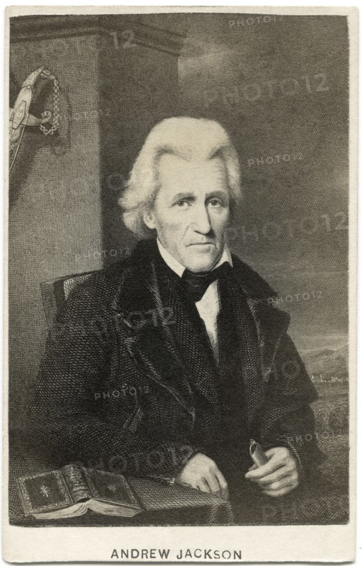 Andrew Jackson (1767-1845), Seventh President of the United States, 1829-37, Portrait