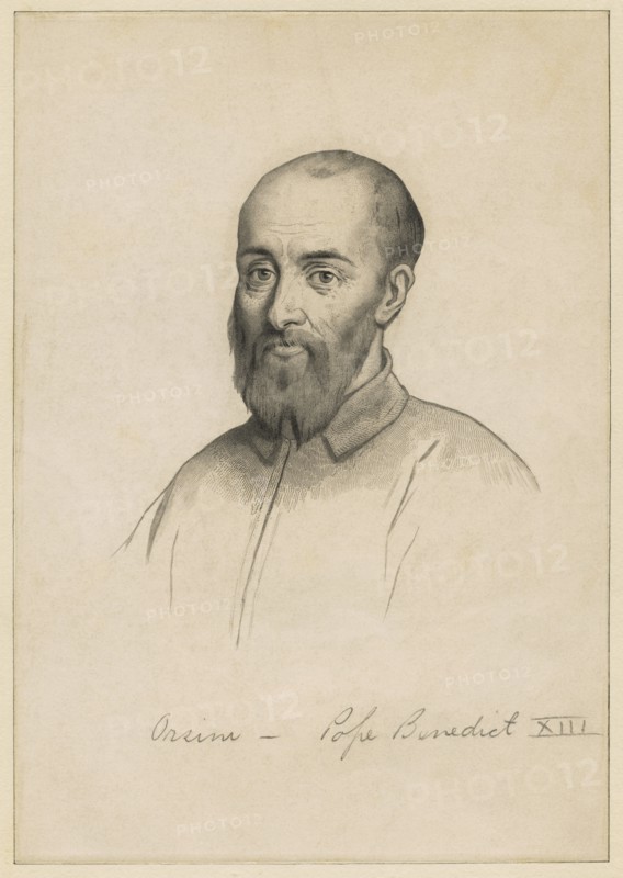 Pedro Martínez de Luna y Pérez de Gotor (1328-1423), Antipope Benedict XIII, Illustration