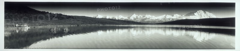 Mt. McKinley and the Alaska Range, Mt. McKinley National Park, Alaska, USA, Eugene Omar Goldbeck, National Photo and News Service, 1958