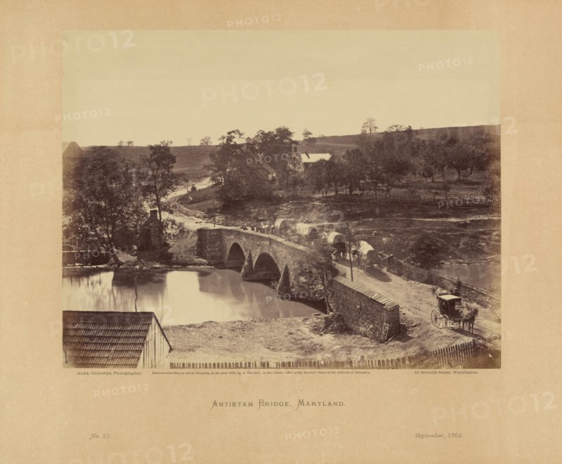 Antietam Bridge, Maryland, USA, Alexander Gardner, September 1862