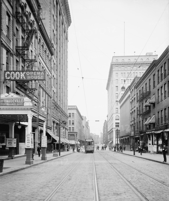 South Avenue, Rochester, New York, USA, Detroit Publishing Company, 1904