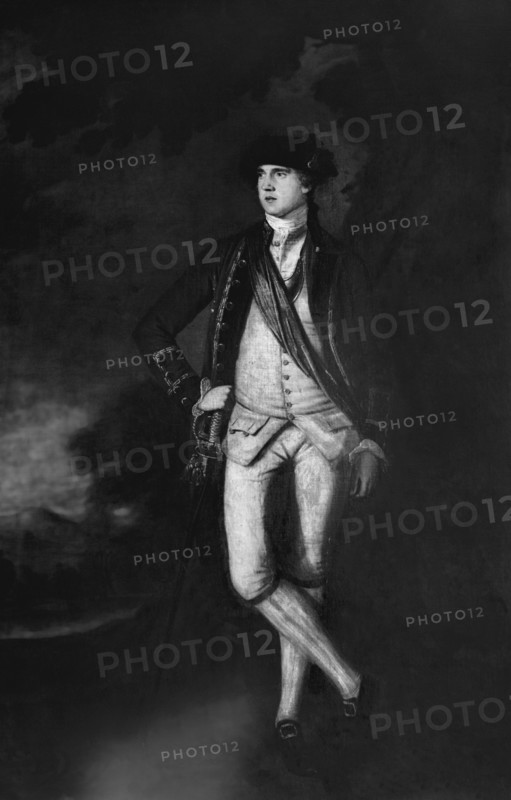George Washington (1732-99), First President of the United States, Full-Length Portrait, Photograph of the Glasgow Portrait, Detroit Publishing Company, 1900