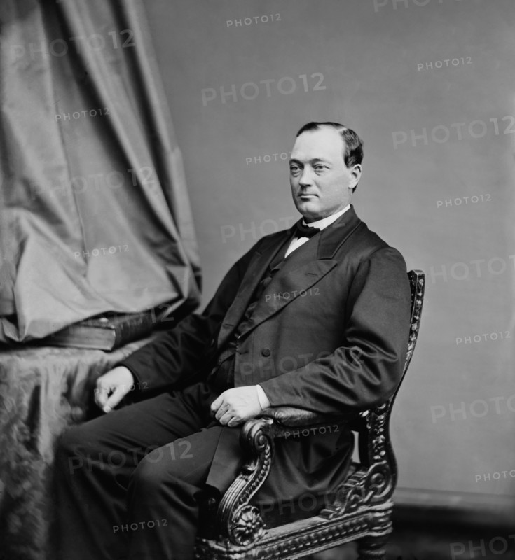 George W. McCrary (1835-90 ), Member of U.S. House of Representatives from  Iowa and Secretary of War in the Cabinet of President Rutherford B. Hayes, Brady-Handy Photograph Collection, late 1870's
