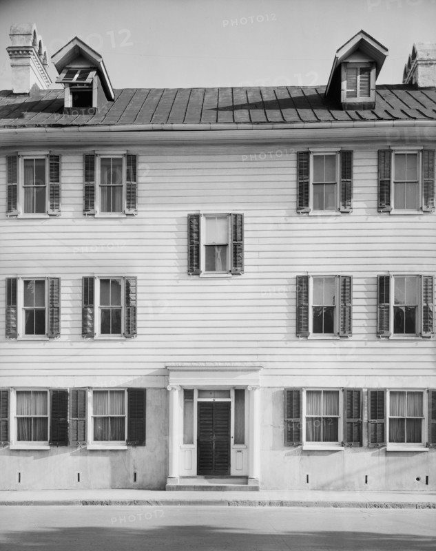 James W. Wilkerson House, 51 South Battery Street, Charleston, South Carolina, USA, Frances Benjamin Johnston, 1937