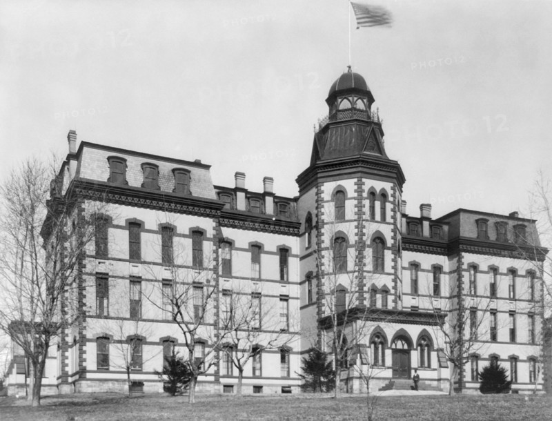Main Building, Exterior, Howard University, Washington DC, USA, 1900
