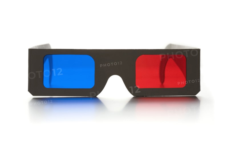 3D Glasses on White II