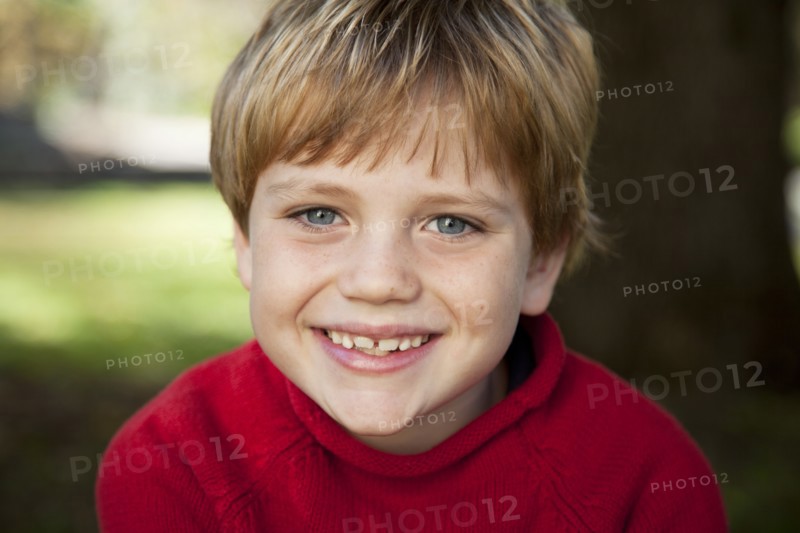 Smiling Blonde Boy