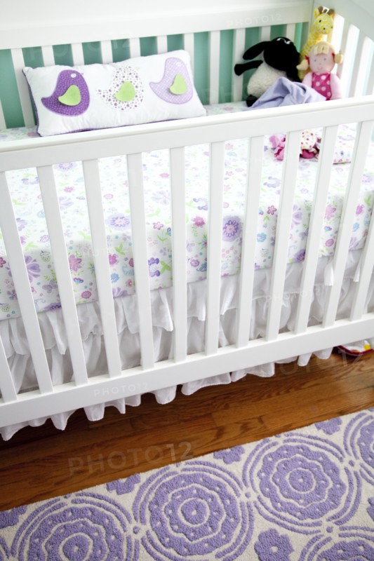 Baby Crib in Nursery