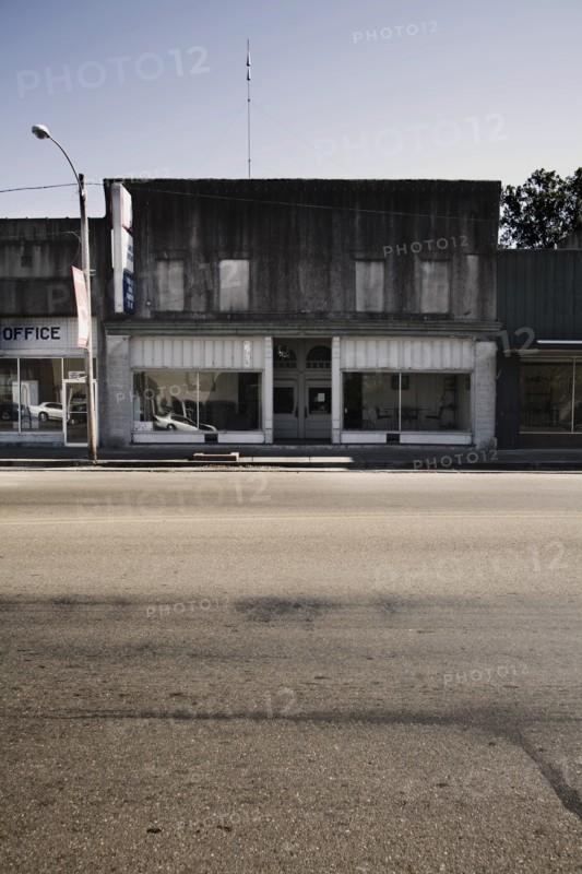 Commerical Building on Main Road, Leland, Mississippi, USA