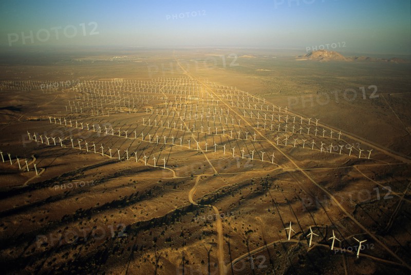 Windmill Farms II, High Angle View