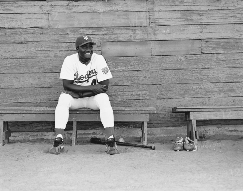 Baseball Player Sitting