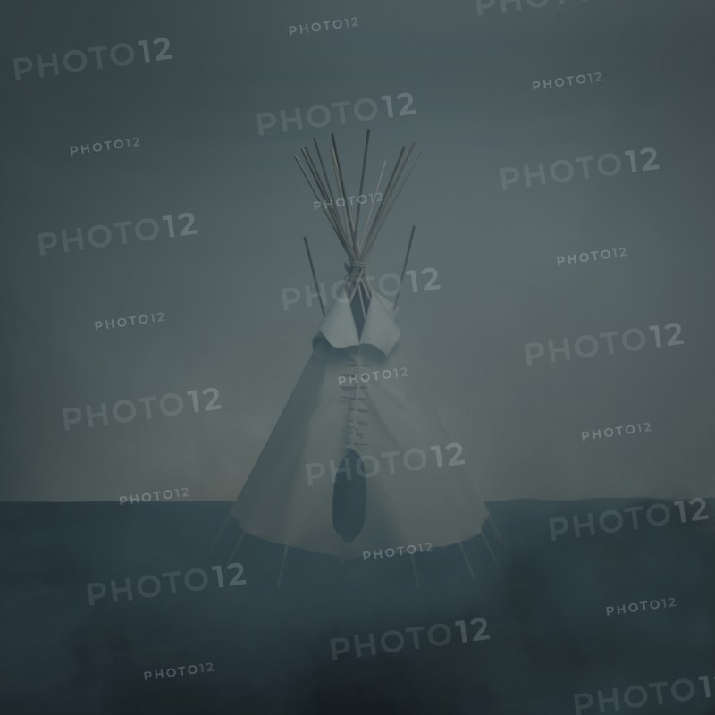 Teepee in Fog