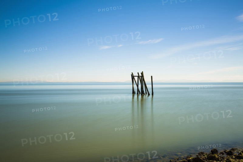 Seascape With Old Dock