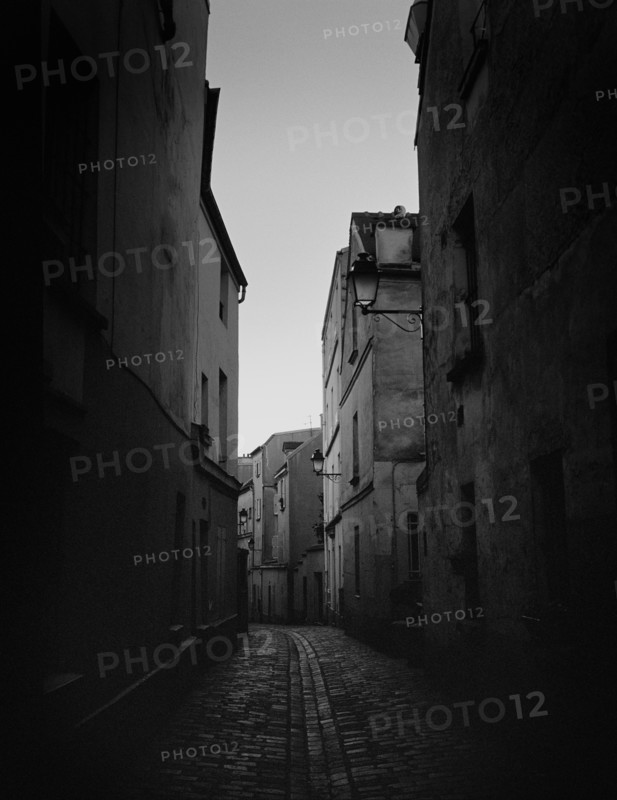 Quaint Alley, Paris, France