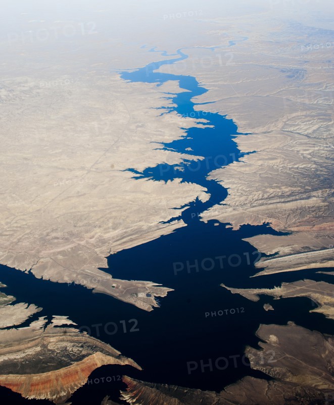 Large River, Aerial, Colorado, USA