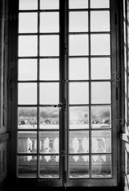 Closed Glass Doors, Palace of Versalilles, France