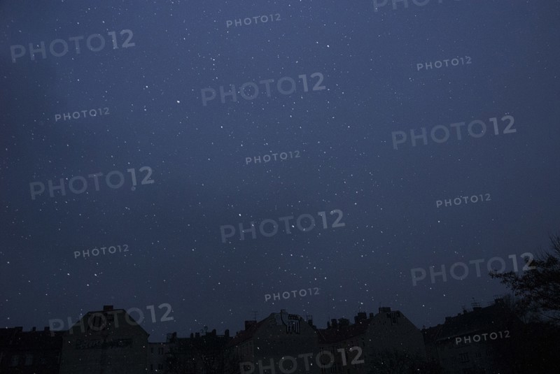 Night Sky with Snowfall