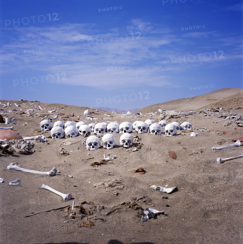 Desecrated Desert Graveyard