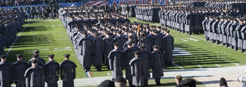 Military Procession, 110th Army-Navy Football Game, Philadelphia, Pennsylvania, USA